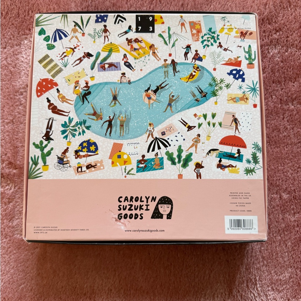 SOLD
Carolyn Suzuki Goods Pool Party 1000 piece puzzle - Picture 2 of 3